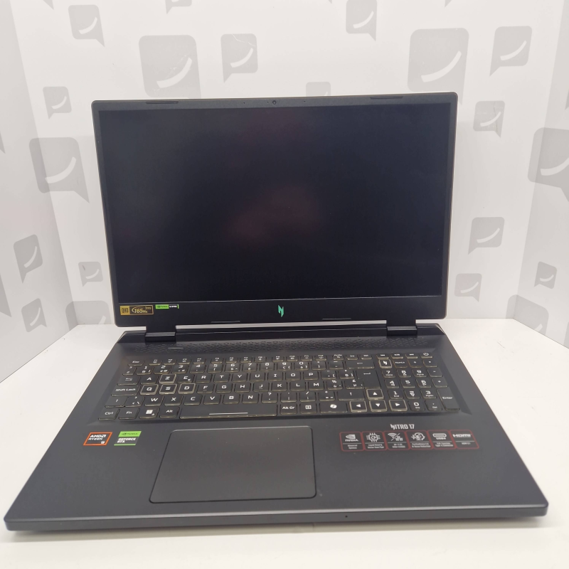 GAMING LAPTOP  ACER  NITRO 17 AN17-42  AMD RYZEN 9  8GB  32G