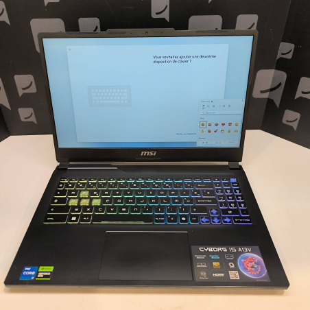 PC Portable MSI Cyborg 15 A13V I7-13620 RTX 4060 16 DDR5 GB 