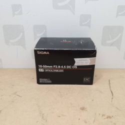 Objectif  Sigma 18-50mm...