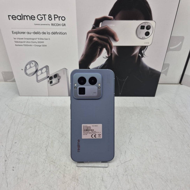 GSM +ecouteur  realme  gt 8 pro  bleu  512 gb  + access  