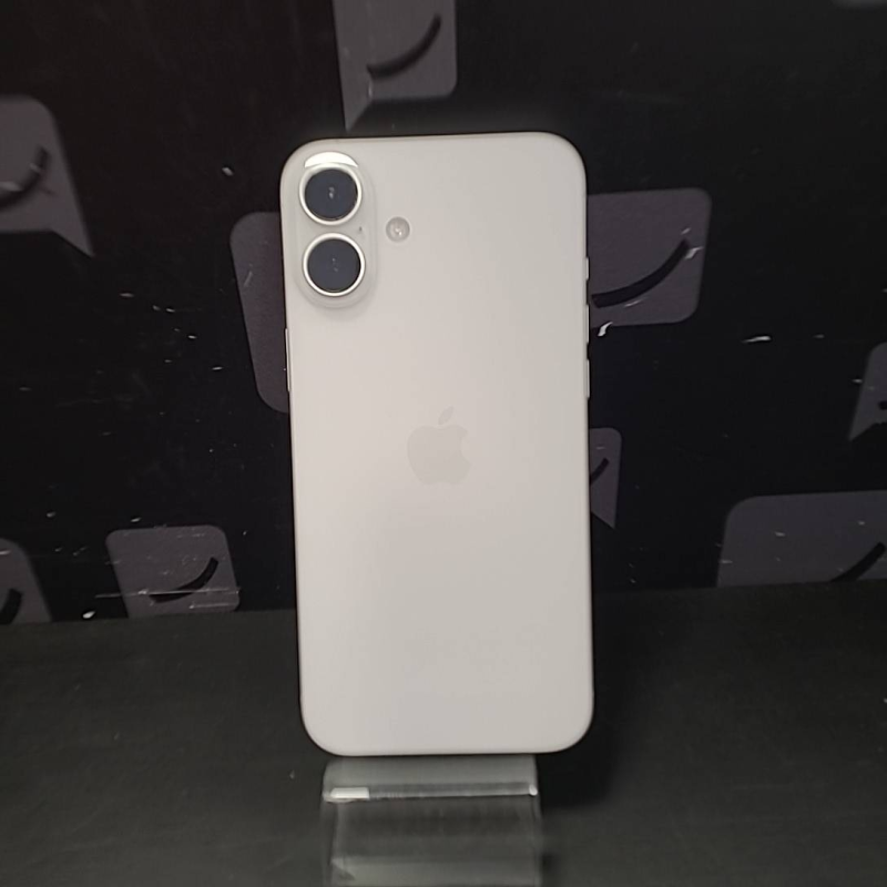 GSM apple  iphone 16 +  blanc  128 gb  Batterie 94 % 