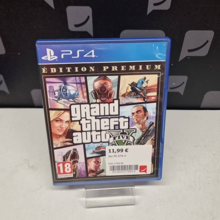 Jeu PS GTA V  