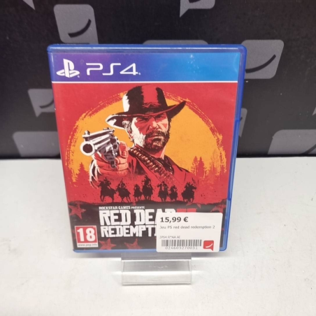 Jeu PS red dead redemption 2 