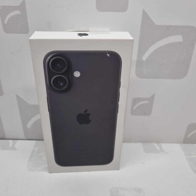 GSM UNIQUEMENT PROXIMUS IPHONE 16  BLACK Capacité  128  Gb B