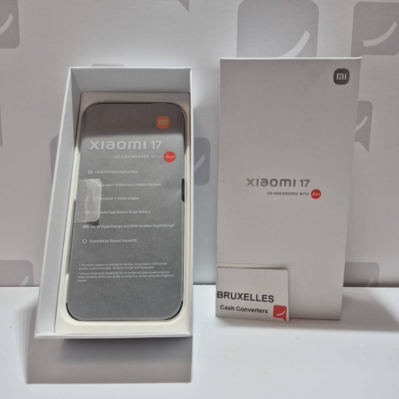 GSM Xiaomi 17 Noir  512 gb Batterie 100 % 