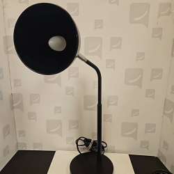 Lampe avec ampoule Noir 