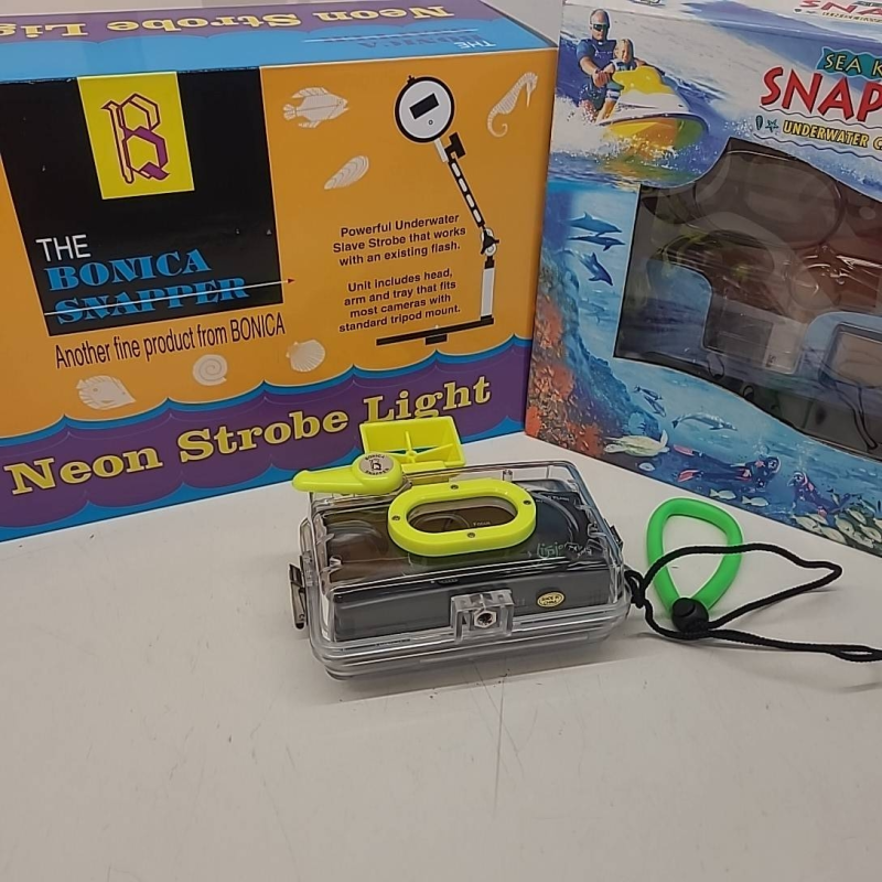 appareil photo argentic Sea king etat neuf! Snapper + kit de
