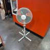 Ventilateur  Domo vert & blanc  Roulette puissance HS 